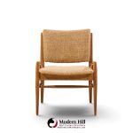 john keal for brown saltman mid century bleached mahogany dining chairs - set of 6