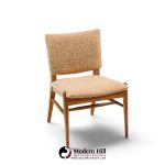 john keal for brown saltman mid century bleached mahogany dining chairs - set of 6
