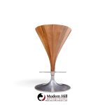 john mortensen for dyrlund mid century danish fountain barstools - set of 4