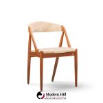kai kristiansen model 31 mid century danish teak dining chairs - set of 6