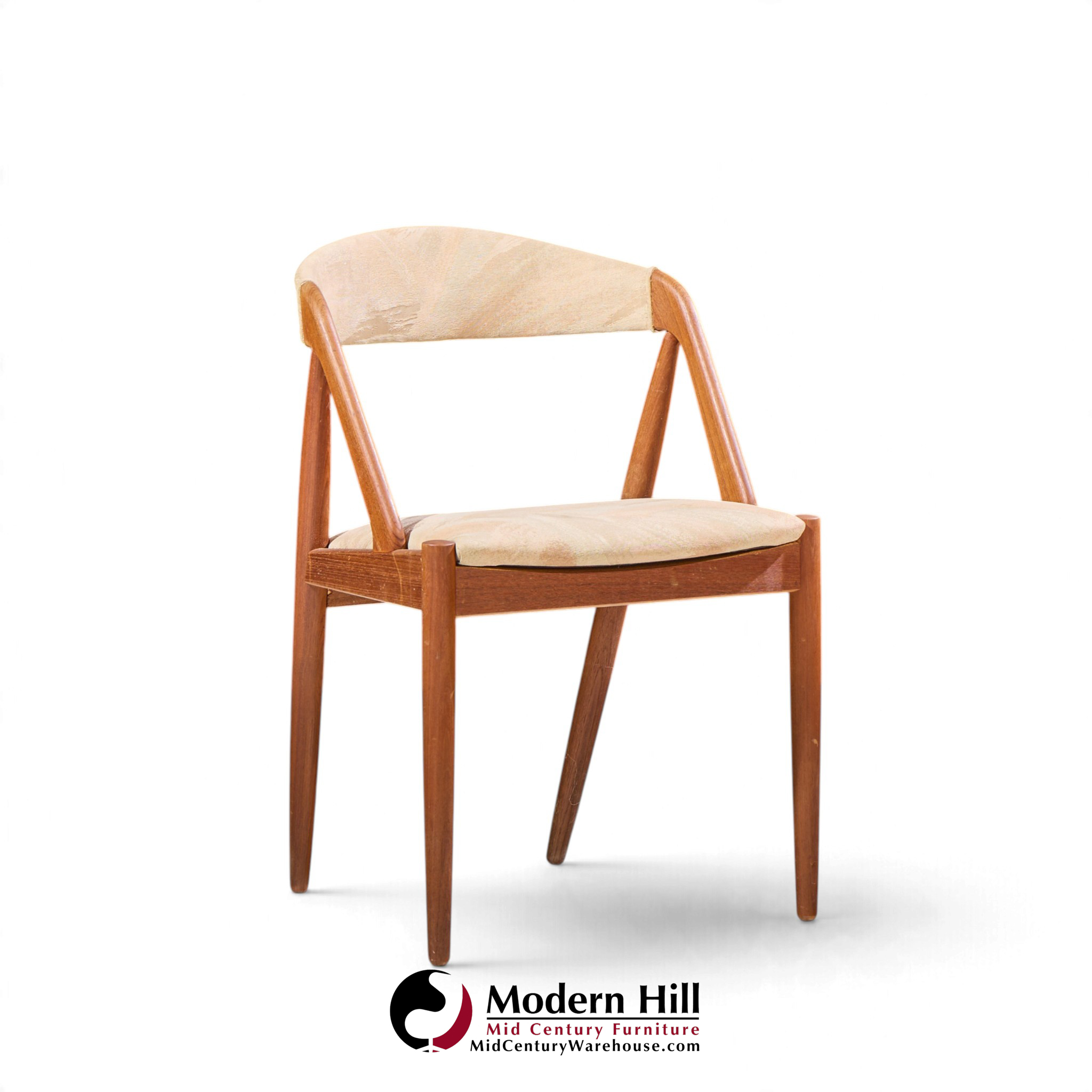 kai kristiansen model 31 mid century danish teak dining chairs - set of 6