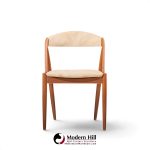 kai kristiansen model 31 mid century danish teak dining chairs - set of 6
