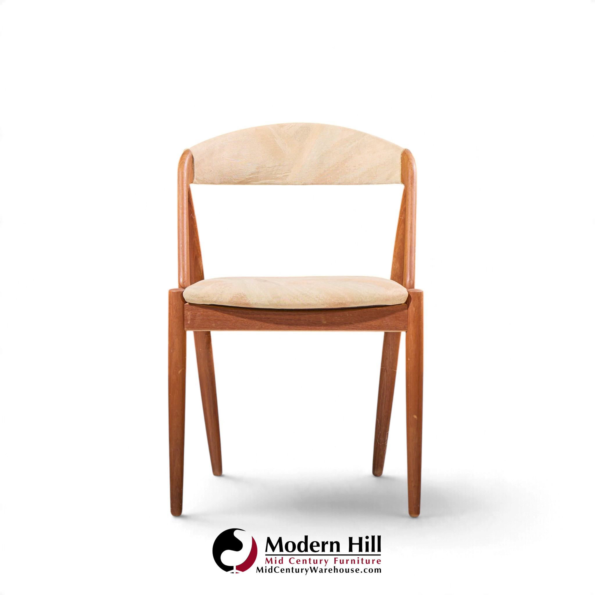 kai kristiansen model 31 mid century danish teak dining chairs - set of 6