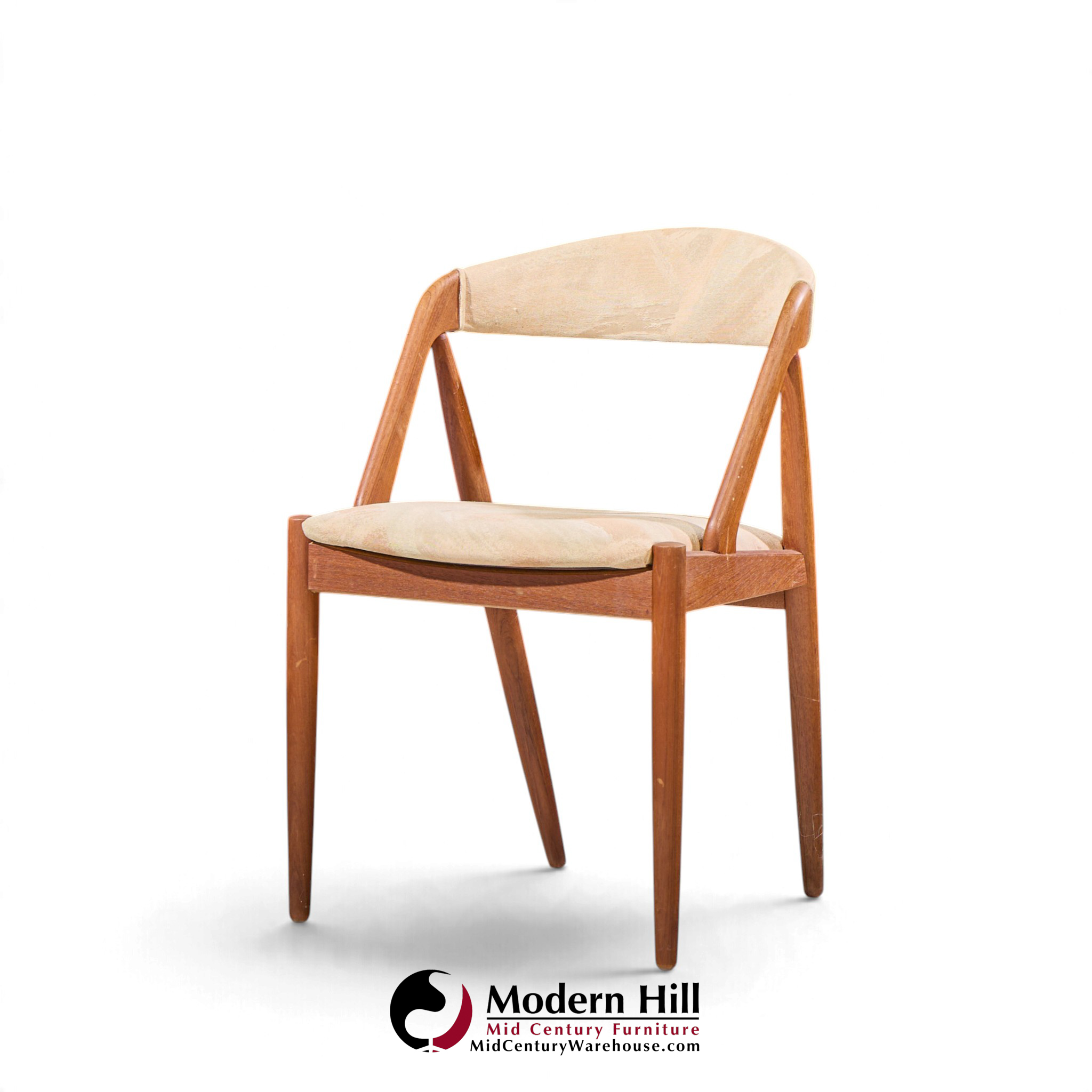 kai kristiansen model 31 mid century danish teak dining chairs - set of 6