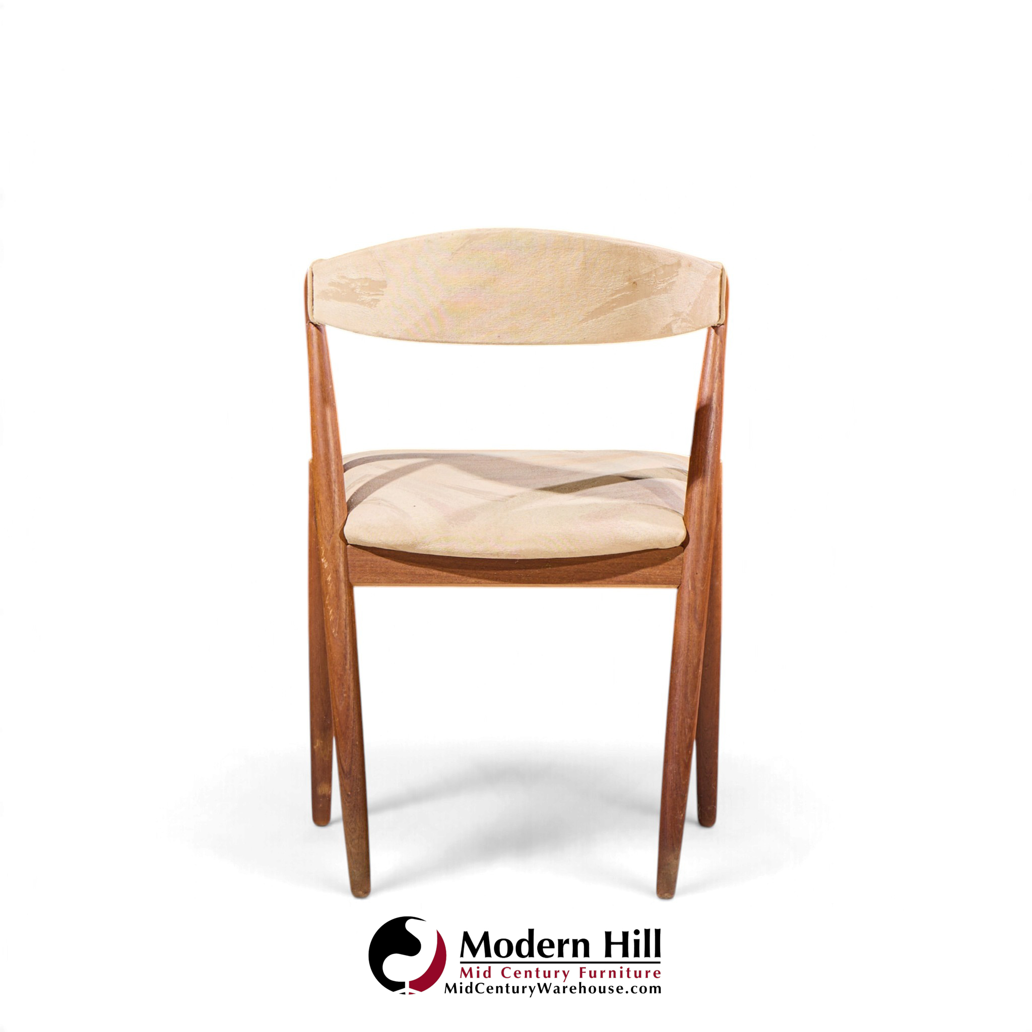 kai kristiansen model 31 mid century danish teak dining chairs - set of 6