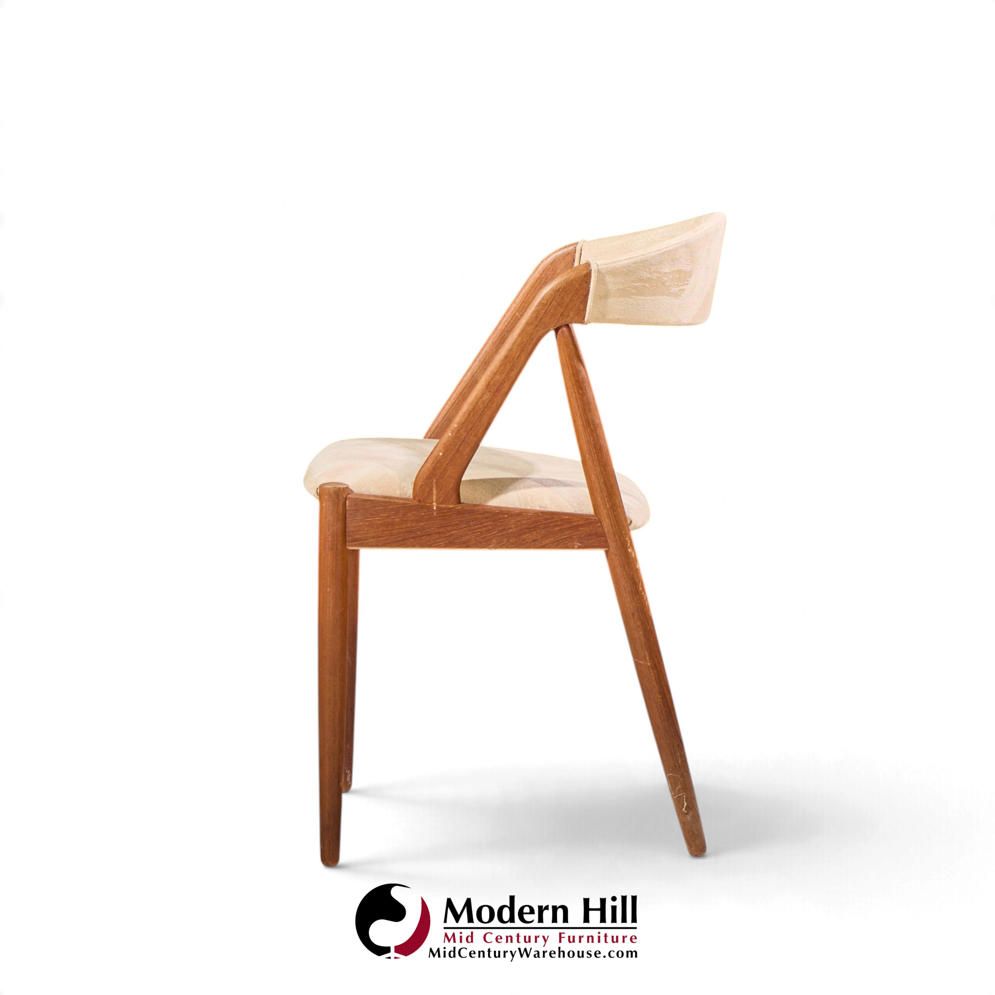 kai kristiansen model 31 mid century danish teak dining chairs - set of 6