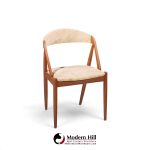 kai kristiansen model 31 mid century danish teak dining chairs - set of 6