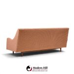 kipp stewart for drexel mid century walnut sofa