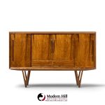kurt Østervig mid century danish rosewood high credenza