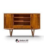 kurt Østervig mid century danish rosewood high credenza