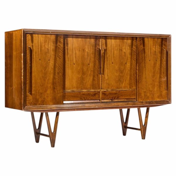 kurt Østervig mid century danish rosewood high credenza