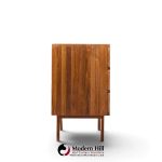 mel smilow mid century walnut chest of drawers dresser