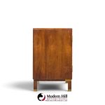 michael taylor for baker milling road walnut and brass cabinet credenza