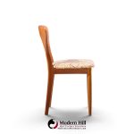 niels koefoed hornslet mid century danish teak peter dining chairs - set of 4