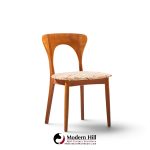 niels koefoed hornslet mid century danish teak peter dining chairs - set of 4
