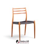 niels moller models 62 and 78 mid century danish teak dining chairs - set of 8