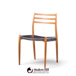 niels moller models 62 and 78 mid century danish teak dining chairs - set of 8