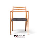 niels moller models 62 and 78 mid century danish teak dining chairs - set of 8