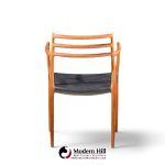 niels moller models 62 and 78 mid century danish teak dining chairs - set of 8