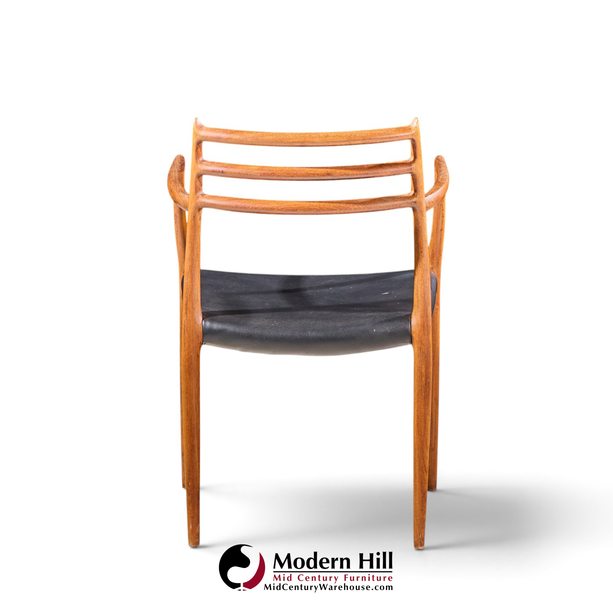 niels moller models 62 and 78 mid century danish teak dining chairs - set of 8