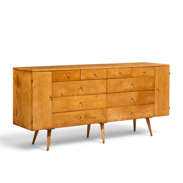 paul mccobb mid century 20-drawer dresser