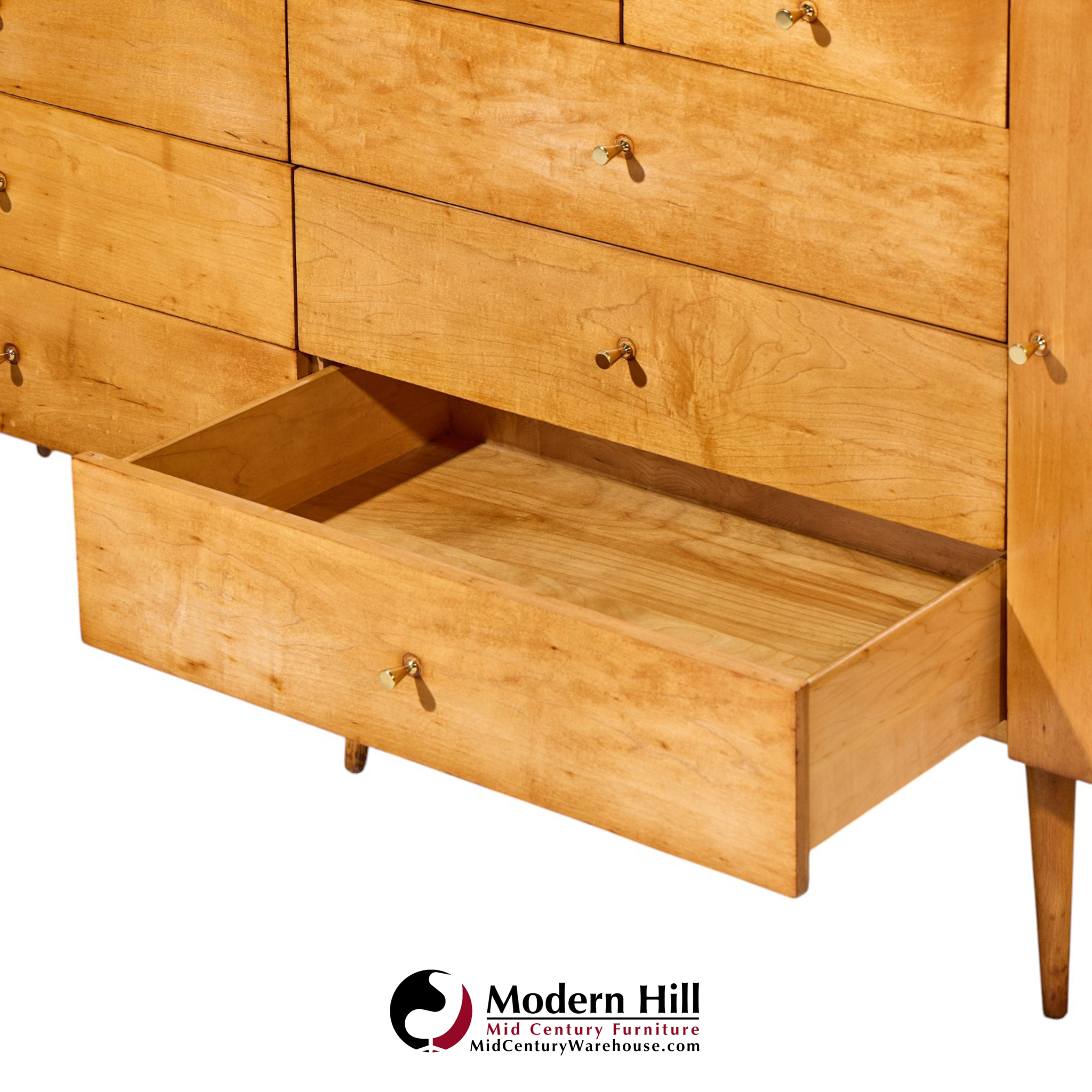 paul mccobb mid century 20-drawer dresser
