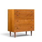 robert baron for glenn of california mid century dresser walnut highboy dresser