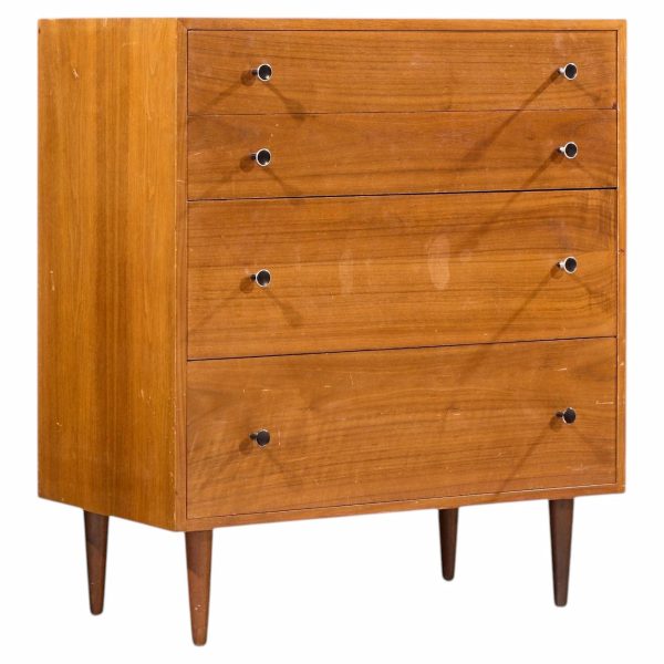 robert baron for glenn of california mid century dresser walnut highboy dresser