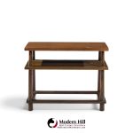 robsjohn gibbings for widdicomb mid century mahogany tiered side table