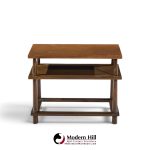 robsjohn gibbings for widdicomb mid century mahogany tiered side table