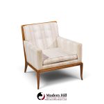 robsjohn gibbings for widdicomb mid century sabre leg lounge chairs - pair