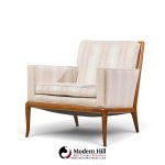 robsjohn gibbings for widdicomb mid century sabre leg lounge chairs - pair