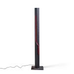 rudi stern mid century let there be neon floor lamp