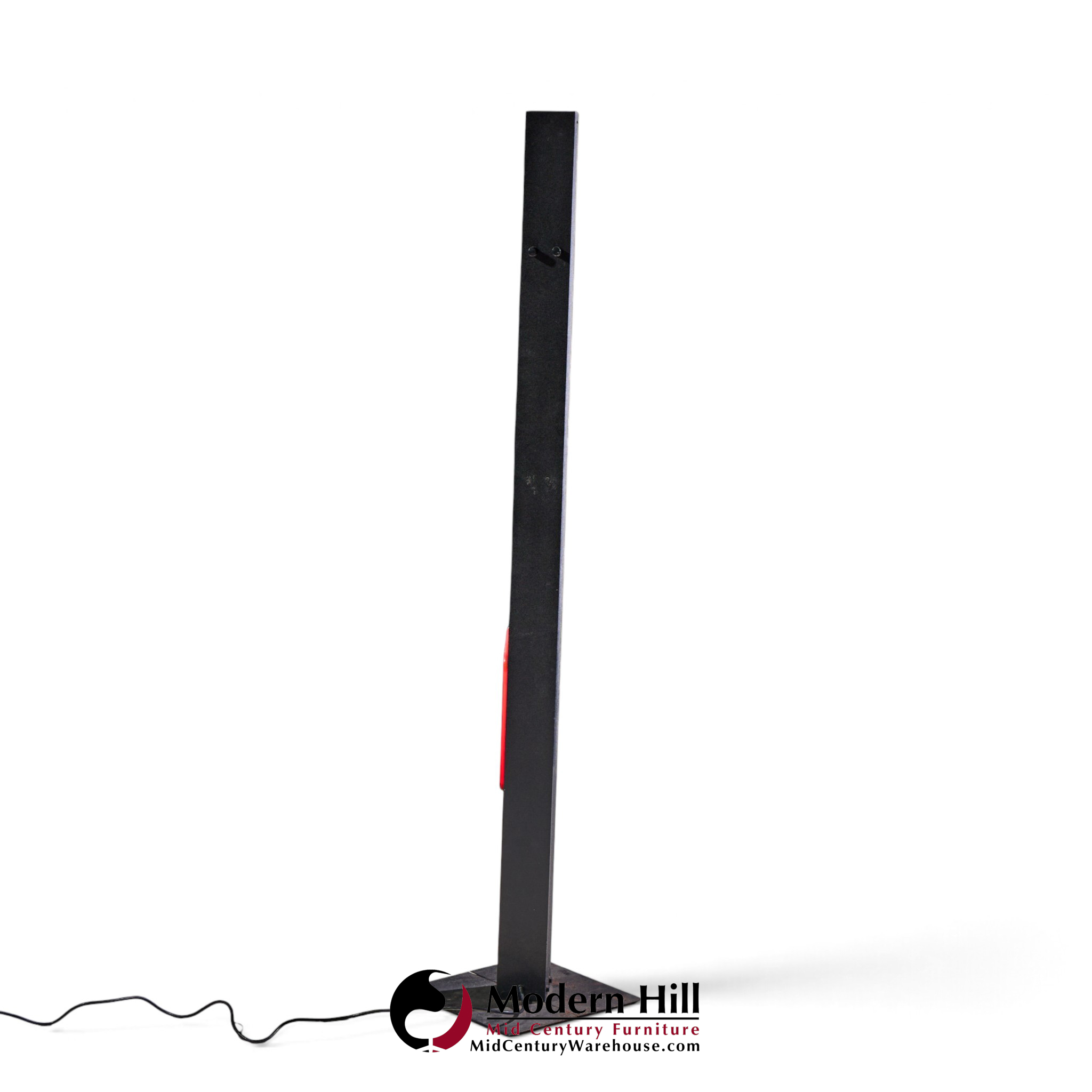 rudi stern mid century let there be neon floor lamp