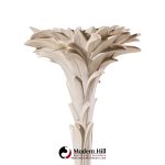 serge roche style mid century palm tree lamp