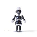 torino mid century robot lamp