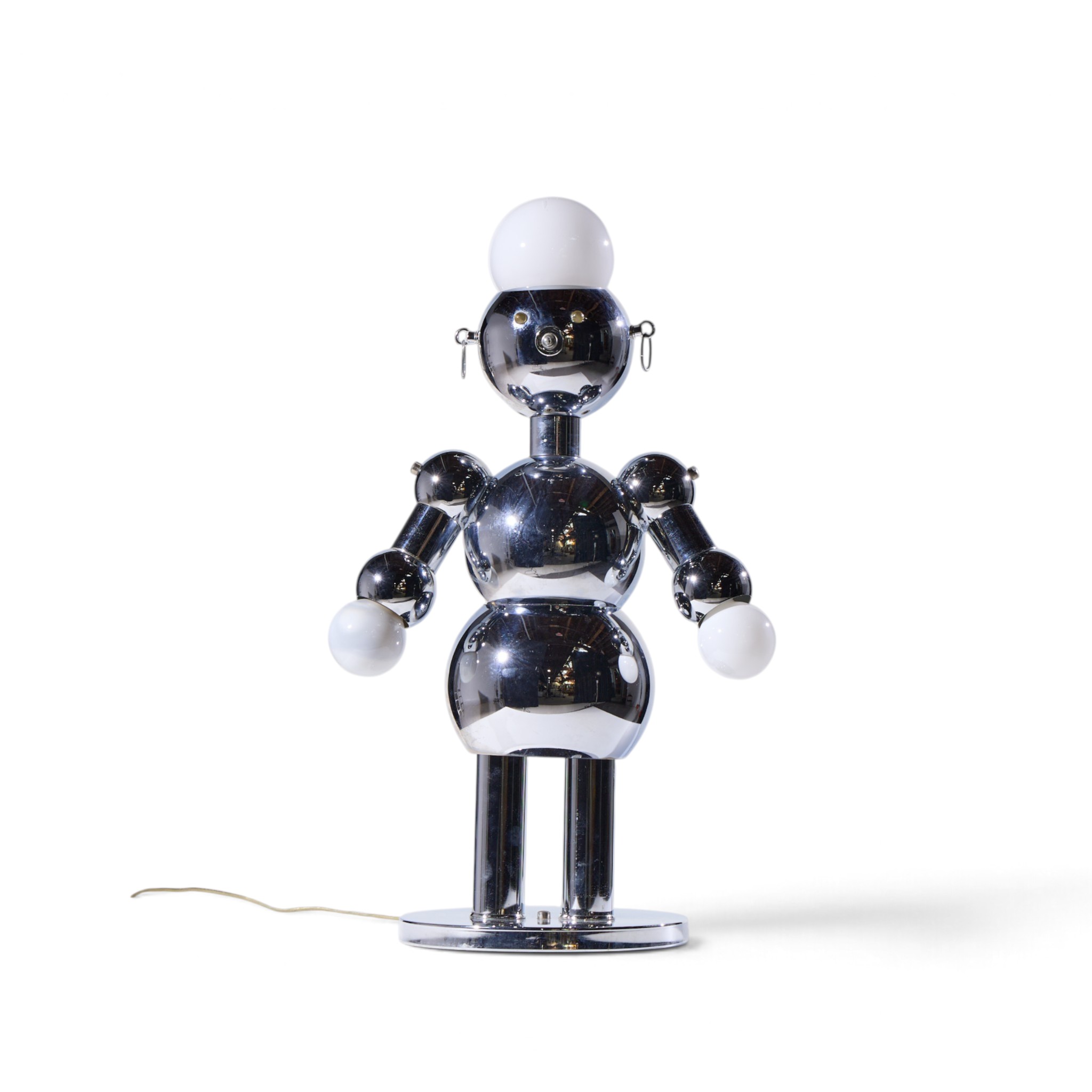 torino mid century robot lamp