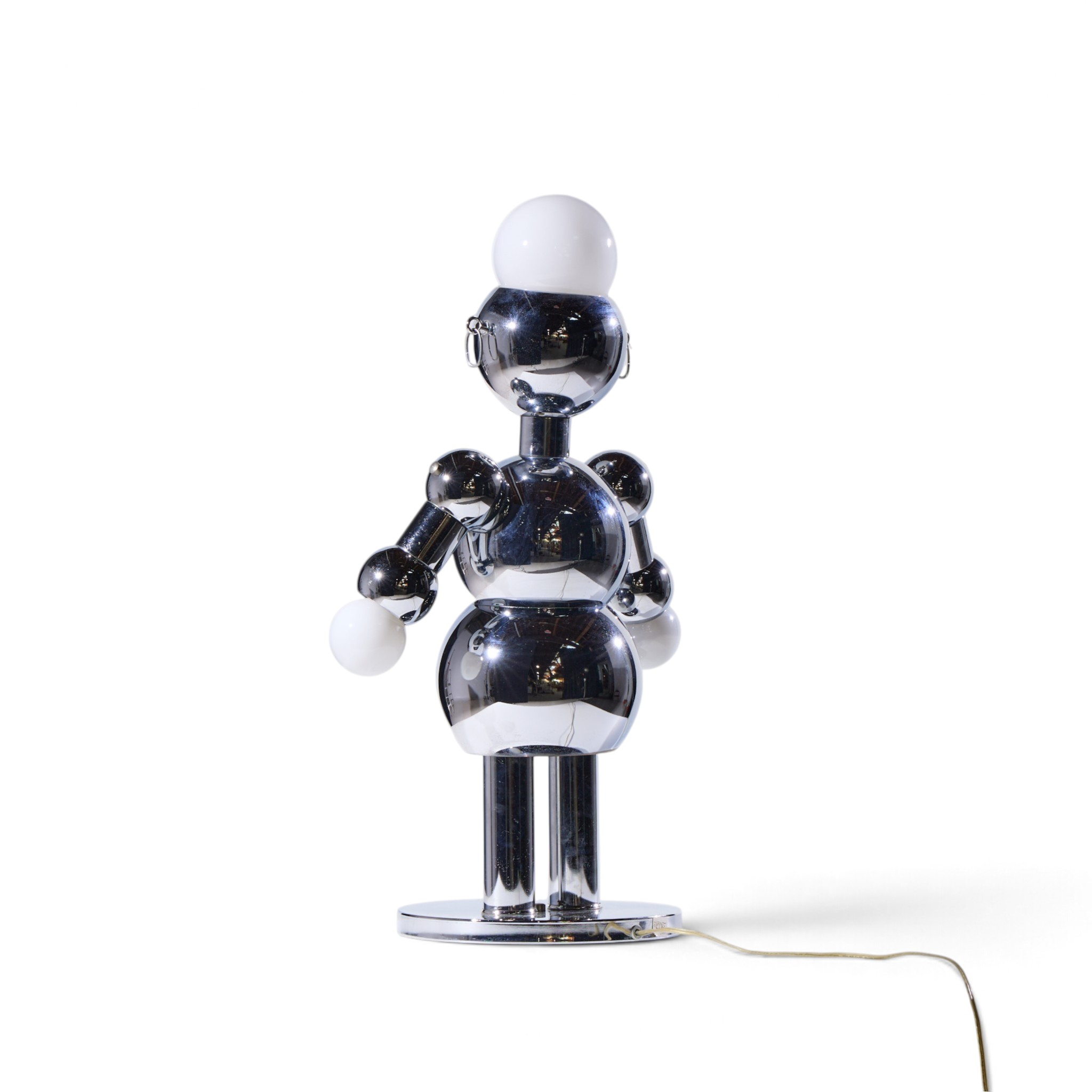 torino mid century robot lamp