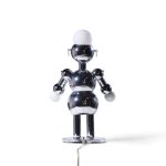 torino mid century robot lamp