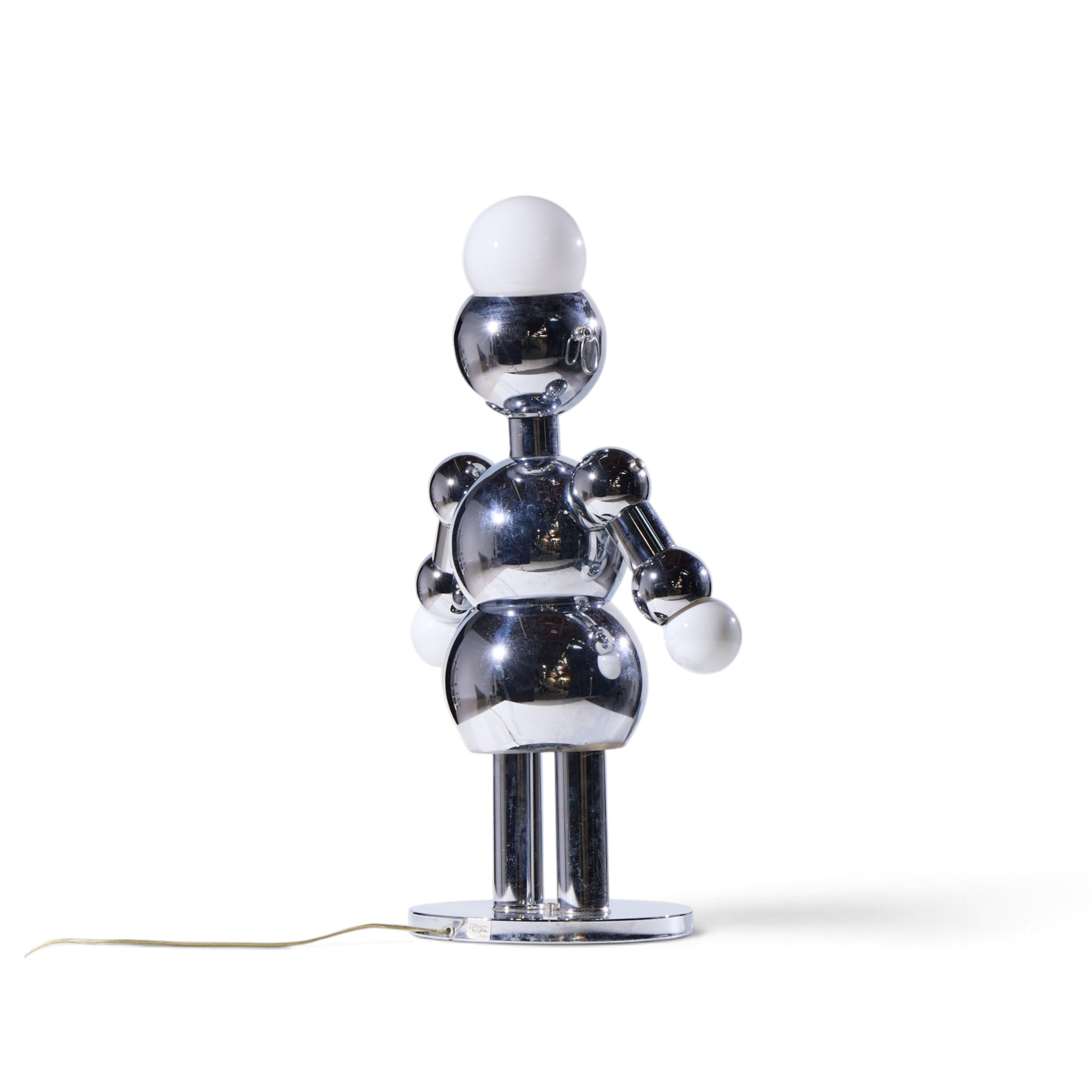 torino mid century robot lamp