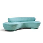 vladimir kagan for directional mid century cloud sofa