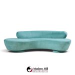 vladimir kagan for directional mid century cloud sofa