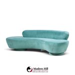 vladimir kagan for directional mid century cloud sofa
