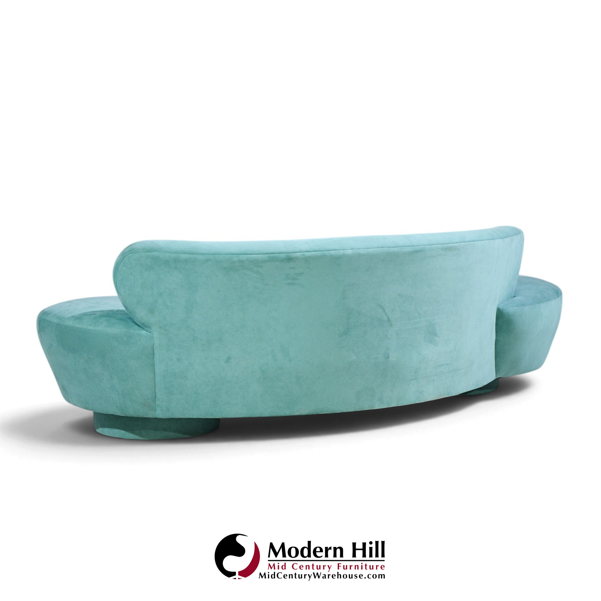 vladimir kagan for directional mid century cloud sofa