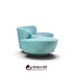 vladimir kagan for directional mid century cloud sofa