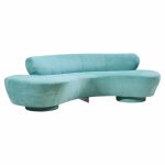 vladimir kagan for directional mid century cloud sofa