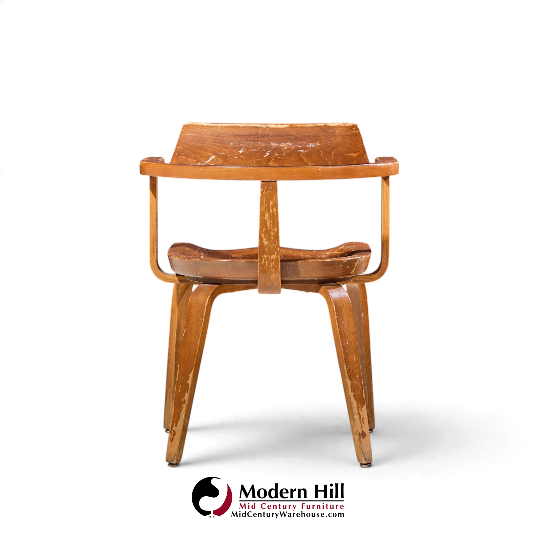walter gropius w199 bauhaus for thonet mid century bentwood chairs - set of 4