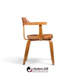 walter gropius w199 bauhaus for thonet mid century bentwood chairs - set of 4