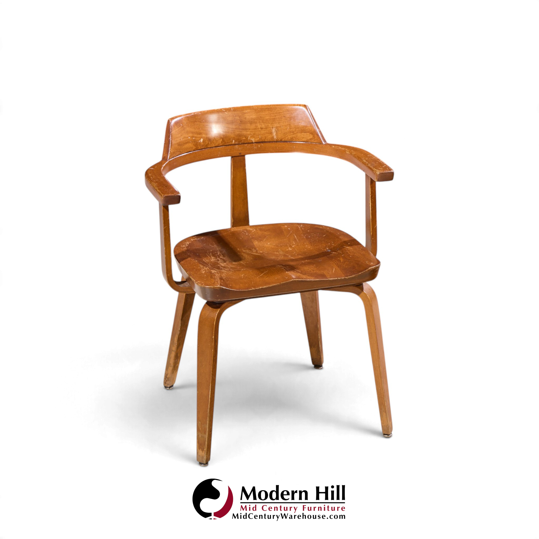 walter gropius w199 bauhaus for thonet mid century bentwood chairs - set of 4