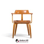walter gropius w199 bauhaus for thonet mid century bentwood chairs - set of 4